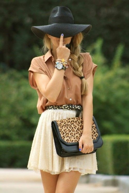 sweet-summer-outfit-idea-with-hat
