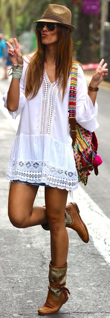 chic-white-womens-crochet-detail-embroidered-loose-tunic