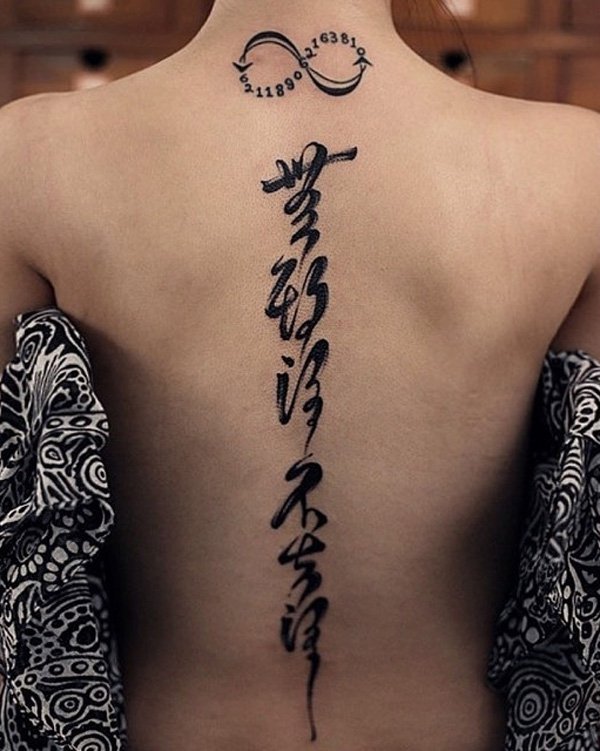 fonts-spine-tattoo