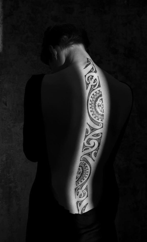 tribe-spine-tattoo