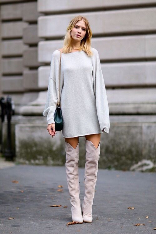 fashionable-knee-high-boot-look