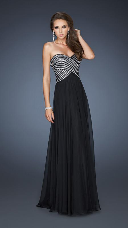 Make Yourself Look Stunning In A Black Prom Dresses - Ohh My My
