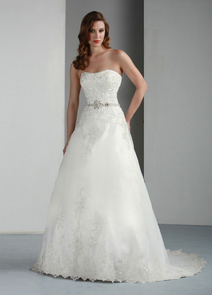 Get Intrigued With A Line Wedding Dresses - Ohh My My