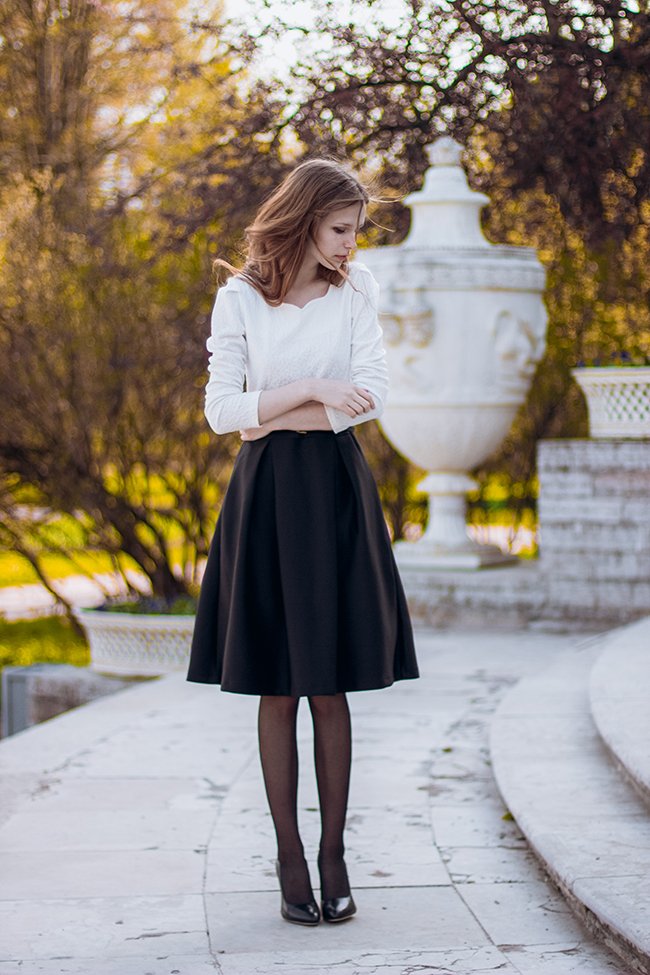 Latest And Popular Black And White Outfits - Ohh My My