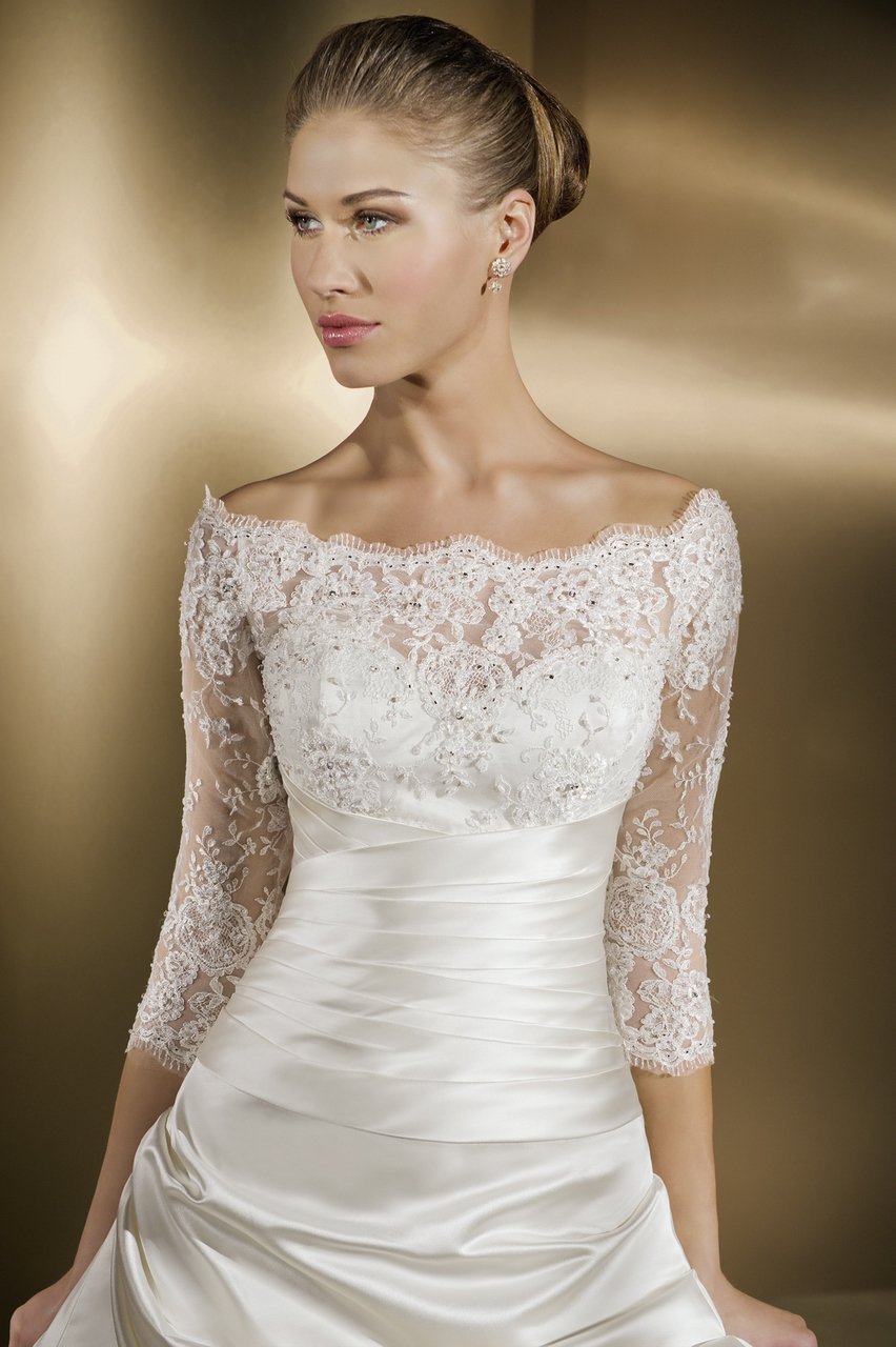 Elegant Wedding Dresses with Sleeves - Ohh My My