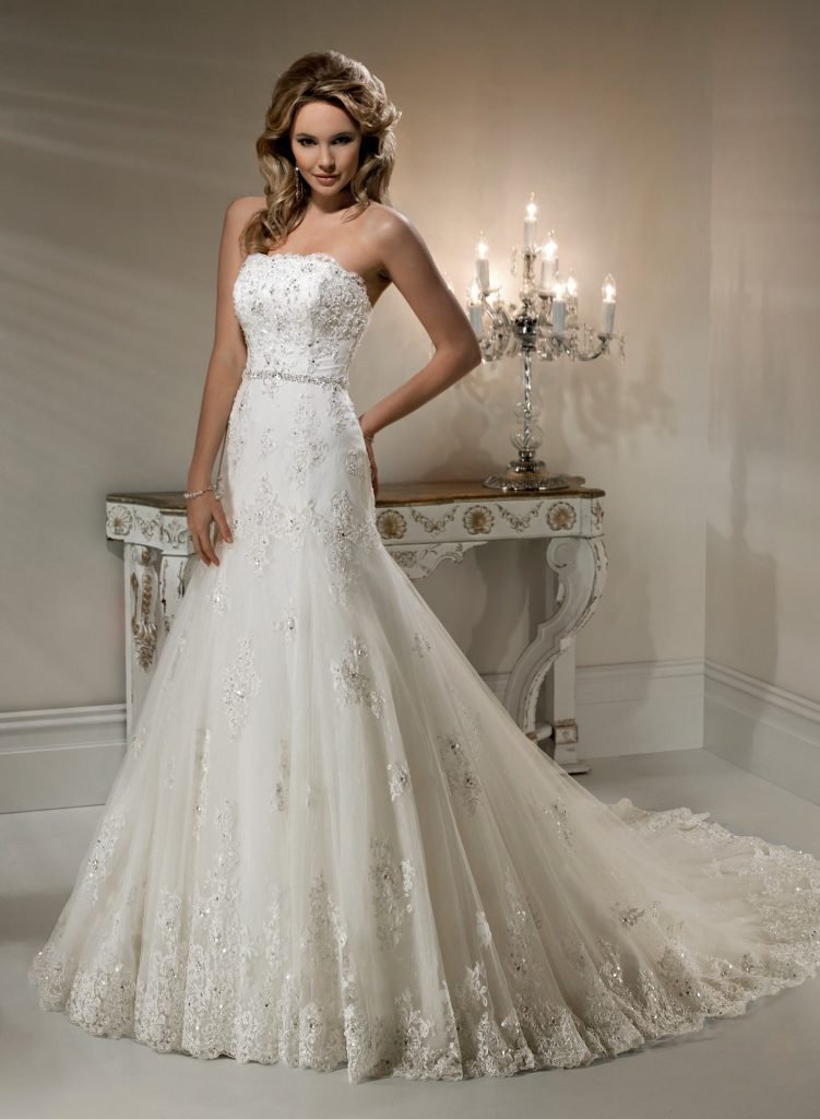 Classic And Elegant A Line Wedding Dresses - Ohh My My