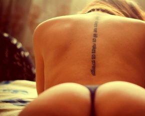 28 Most Coolest Spine Tattoo Ideas for Women